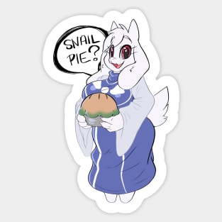 Snail Pie Sticker